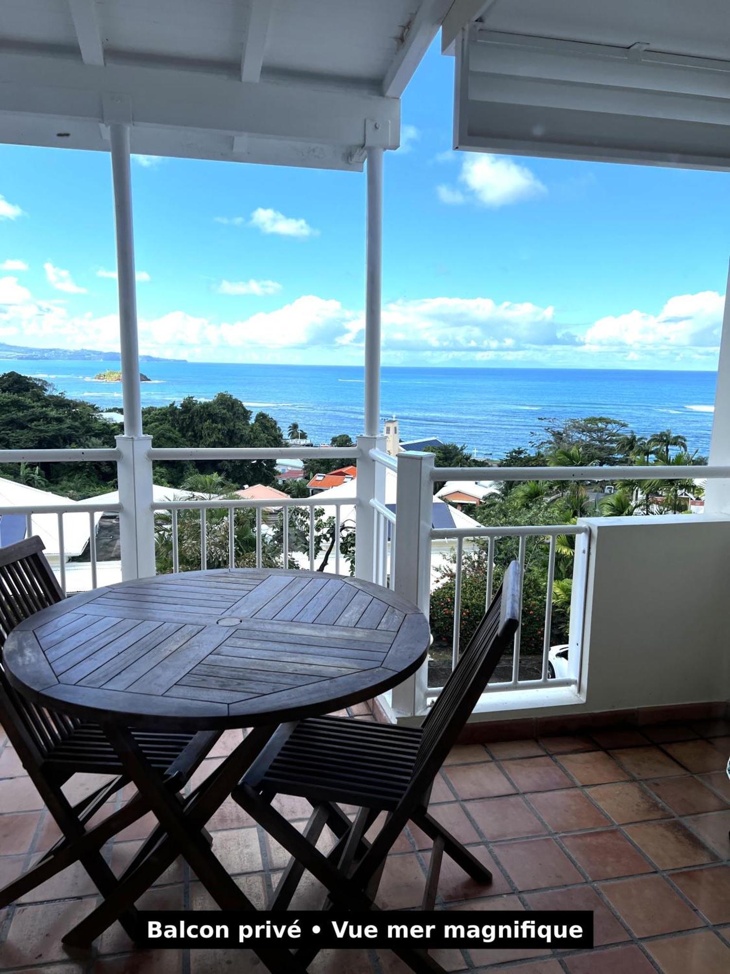 Ananas Premium - Sejour Detente T2 Vue Mer Avec Balcon Prive A Tartane Trinité  Extérieur photo